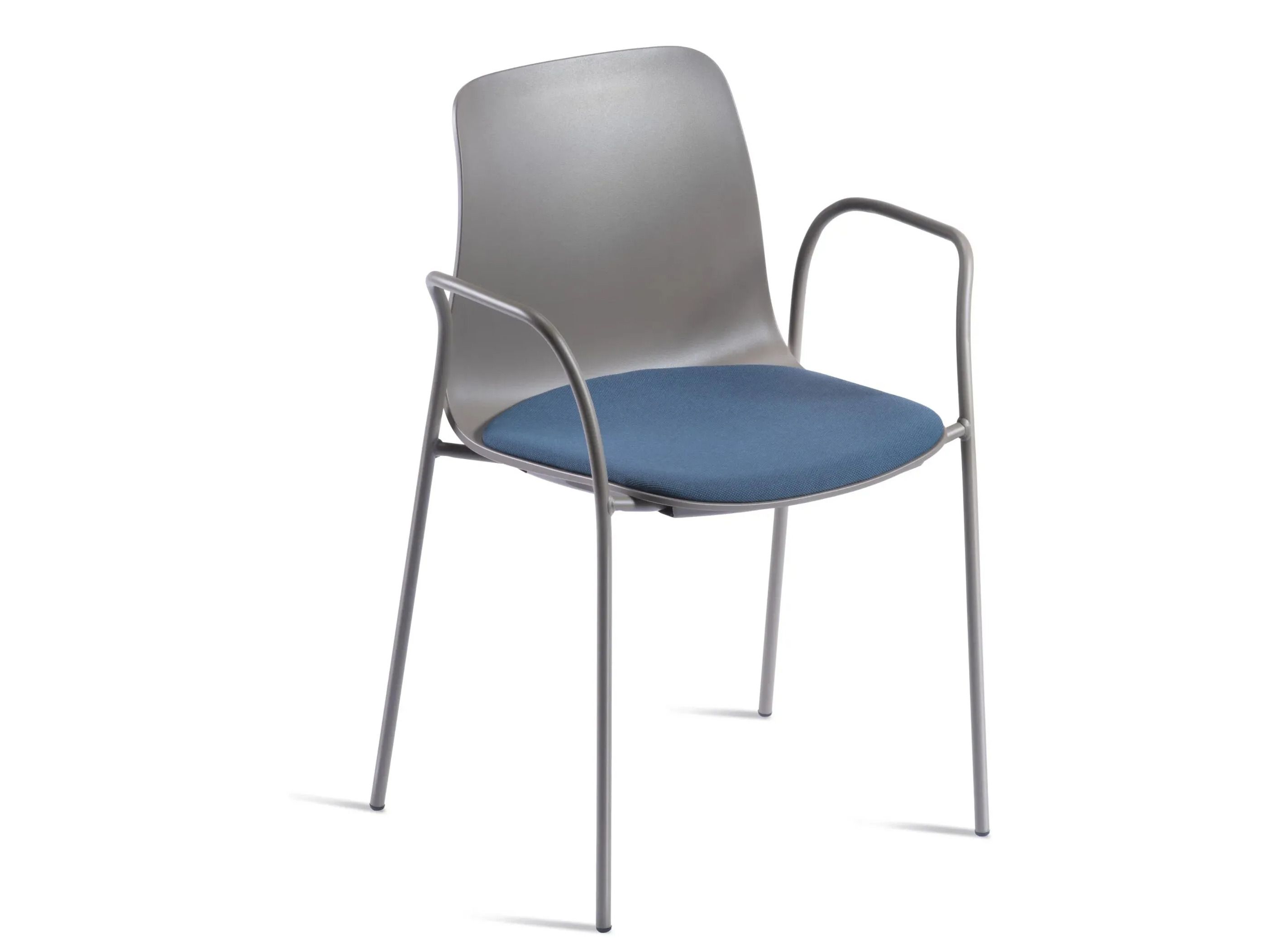 Стул из инженерного пластика с подлокотниками и встроенной подушкой GABER Unik ARCH-00048519