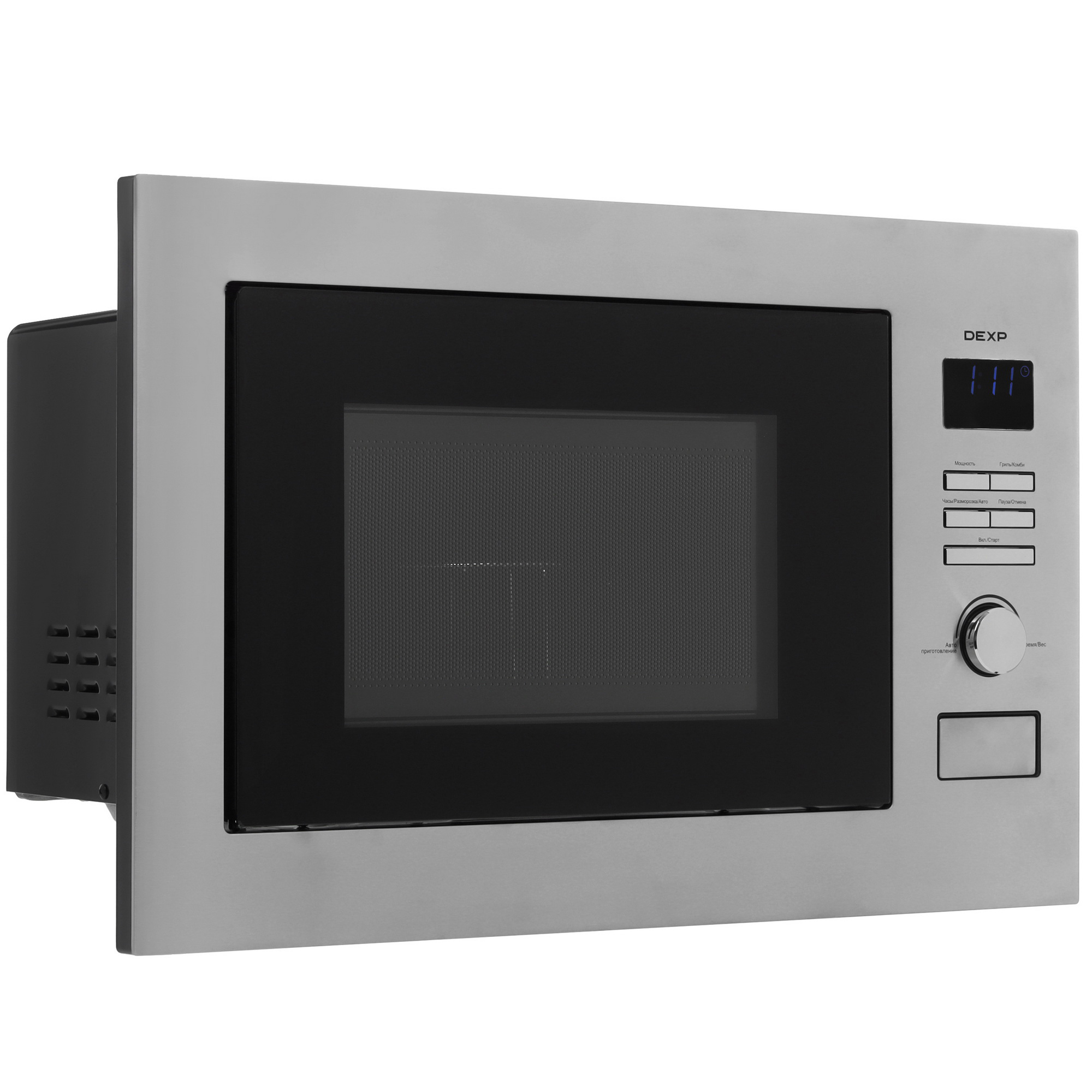 5445276 Встраиваемая микроволновая печь DEXP W601KSS серебристый STDN-0063817 - Вид №1