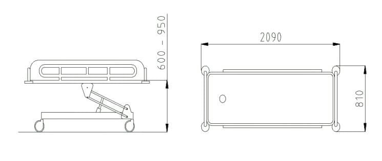 Носилки для душа Thermomat BID20N ARCH-00021915