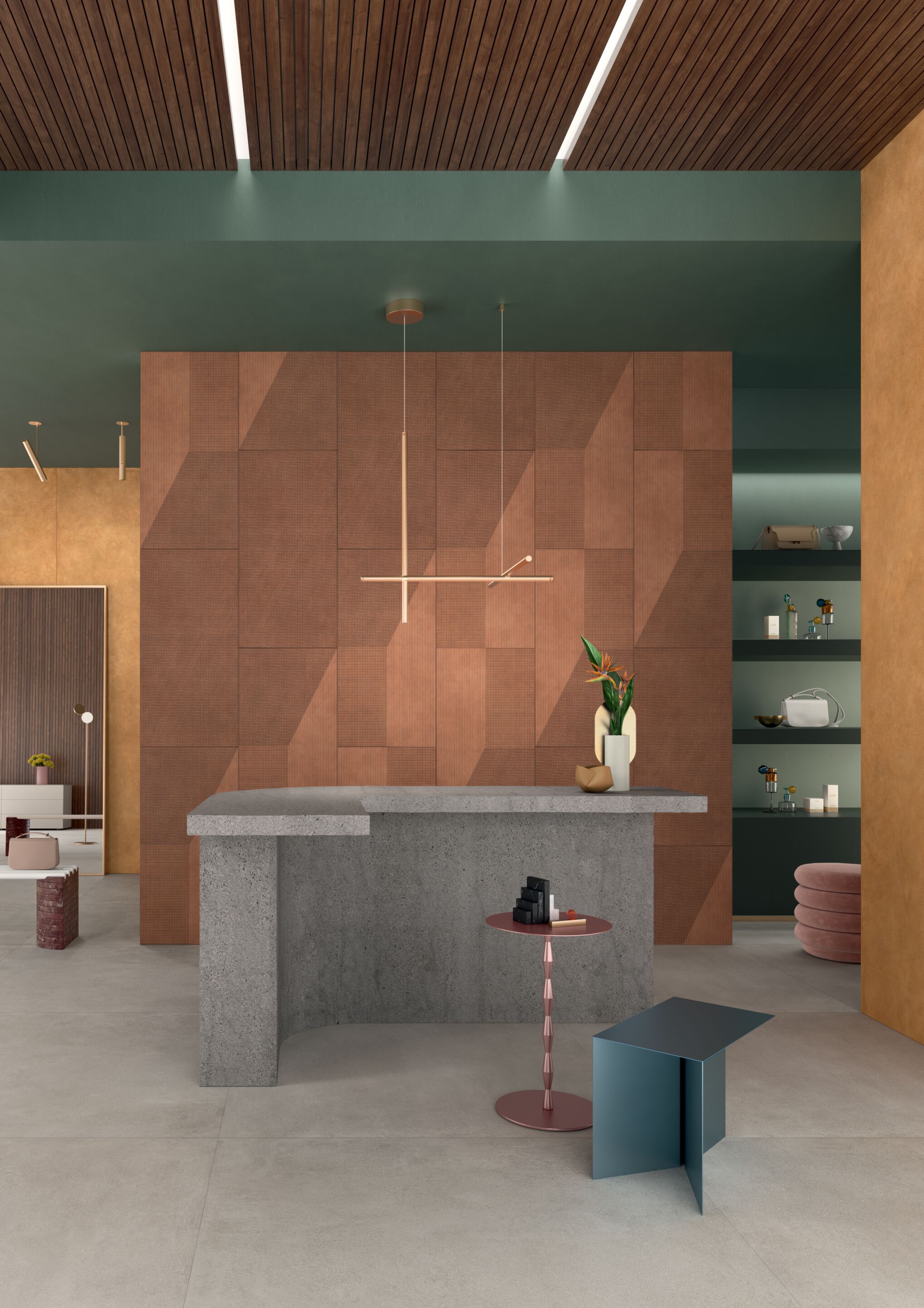 Облицовка керамогранита для интерьера LEA CERAMICHE знаки на пигментах ARCH-00124722 - Вид №12