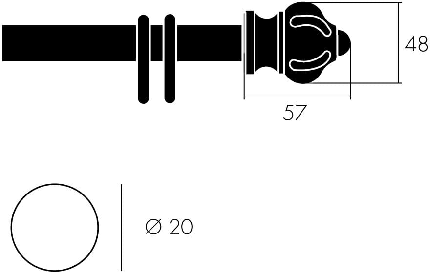 Железный карниз Frandoli Class Iron ARCH-00001217 - Вид №1