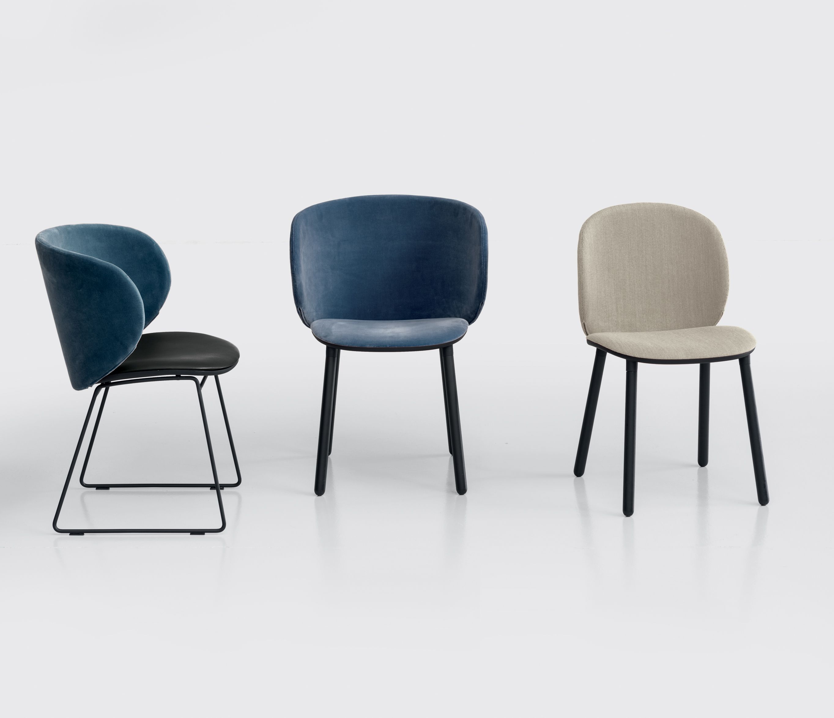 Стул с мягкой тканью Kristalia Dua ARCH-00059655 - Вид №2