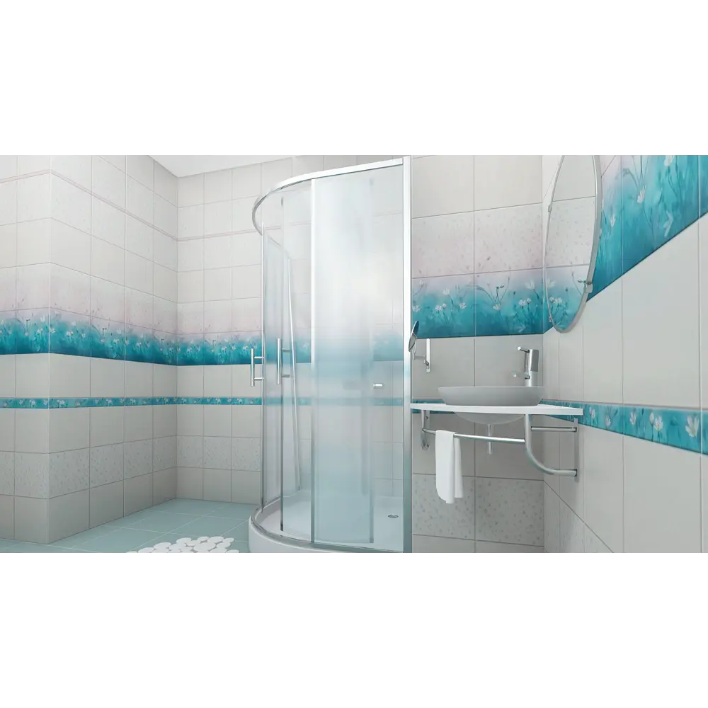 Комплект панелей ПВХ Рассвет 8 мм 2700x250 мм 2.7 м² 4 шт КРОНАПЛАСТ STLM-2037599 - Вид №4