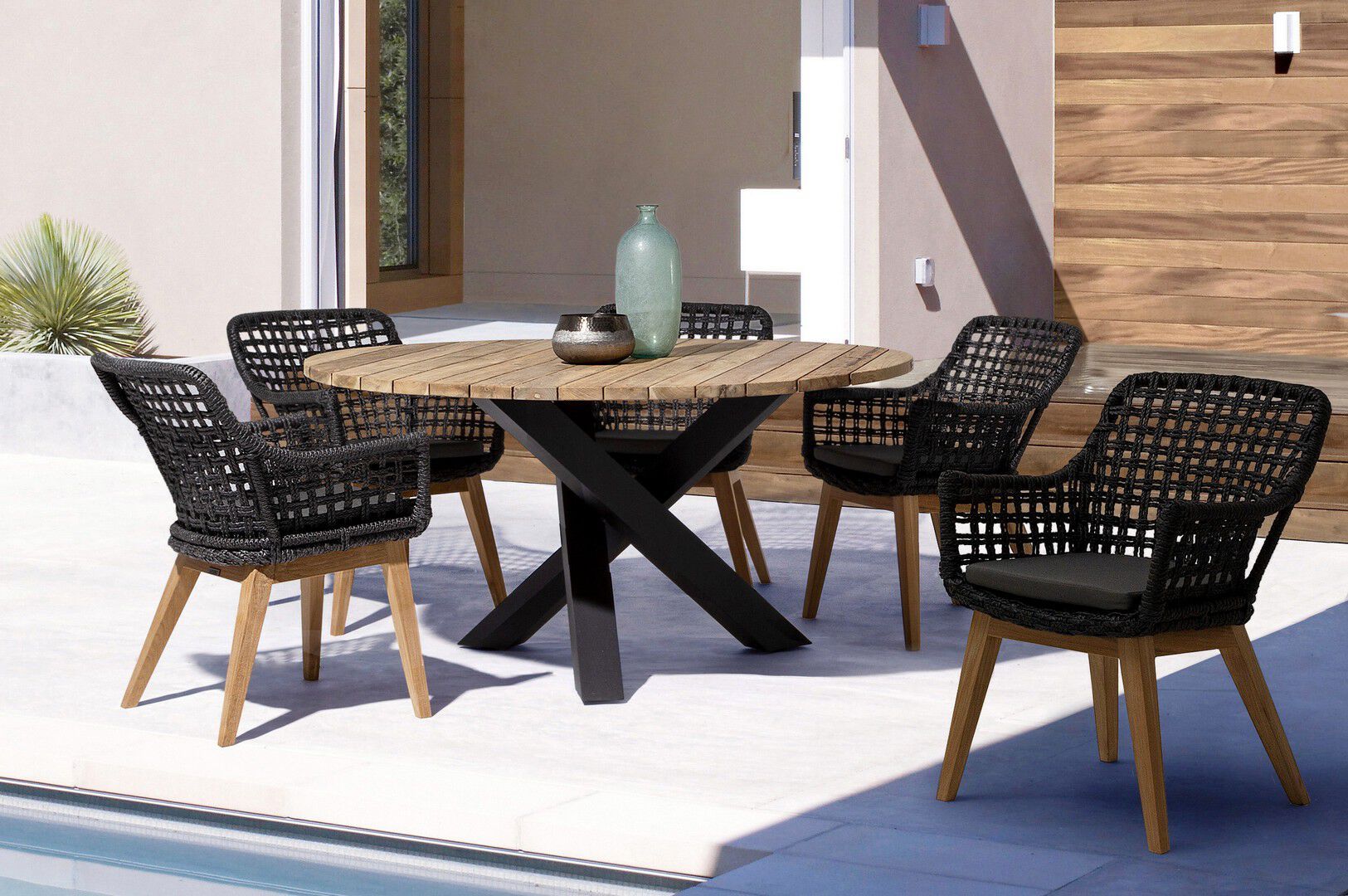 Синтетическое волокно сад стул с подлокотниками BIZZOTTO MADISON ARCH-00062100 - Вид №15