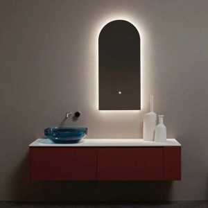 90757414 Зеркало для ванной me110602am с подсветкой 60х110см STLM-0370286 AURAMIRA