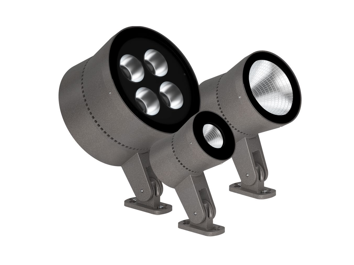 Литье под давлением алюминиевый регулируемый светодиодный наружный прожектор Ghidini Lighting ZOOM ARCH-00100441