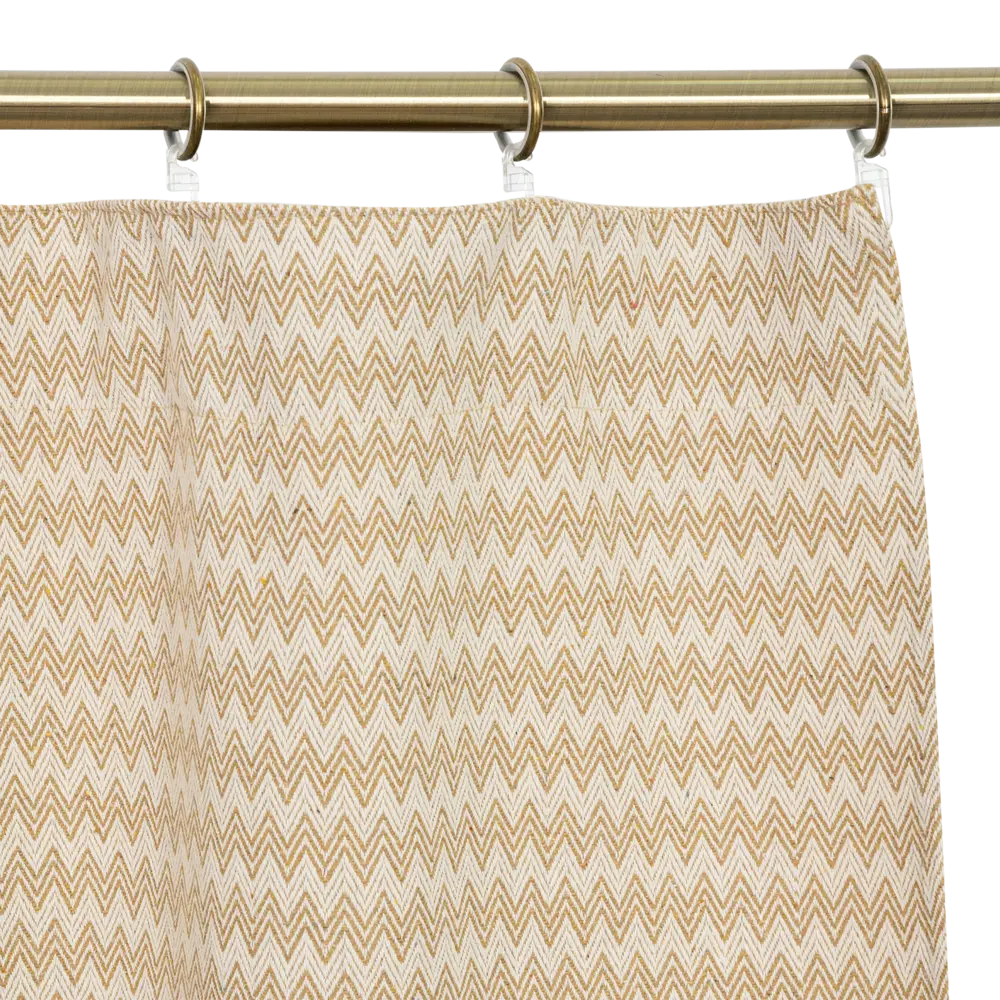 Штора на ленте «Cosma», 140х260 см, геометрия, цвет коричневый 82135819 STLM-2147359 Santreyd  - Вид №2