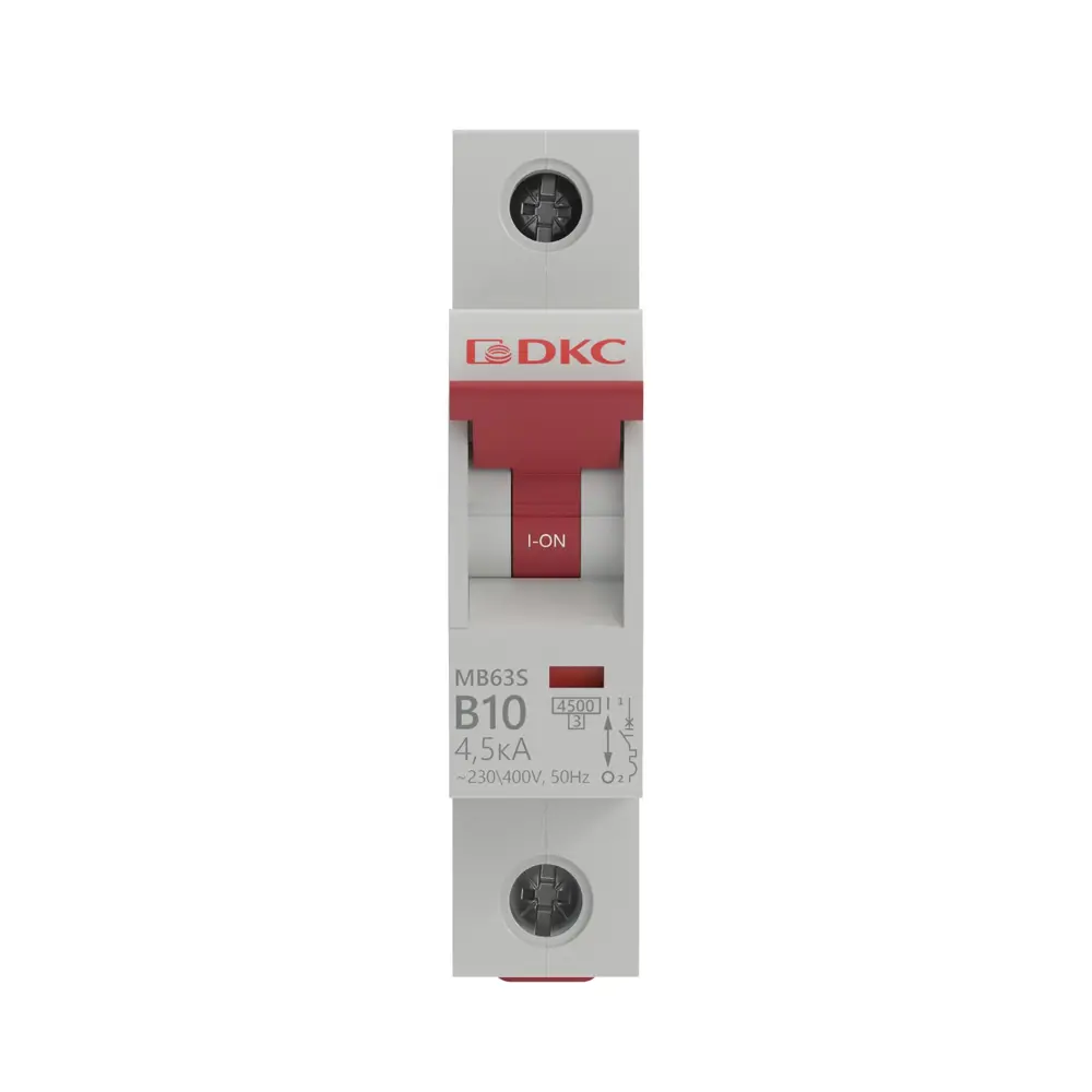 Автоматический выключатель DKC Yon 1P B10 А 4.5 кА STLM-2062760 - Вид №1