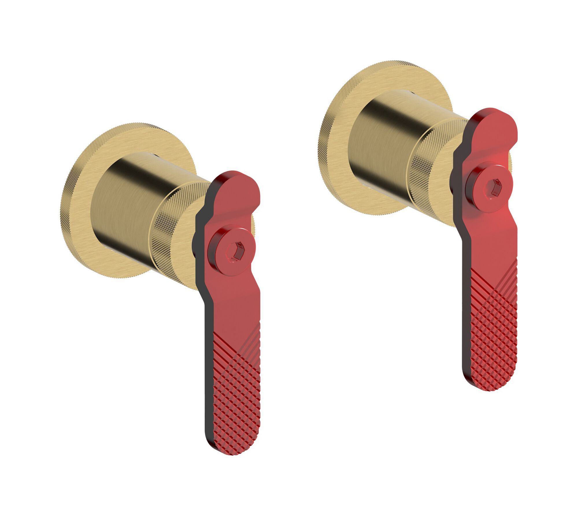 Встраиваемый смеситель для душа с 2 отверстиями IB Bold ARCH-00087039 - Вид №17