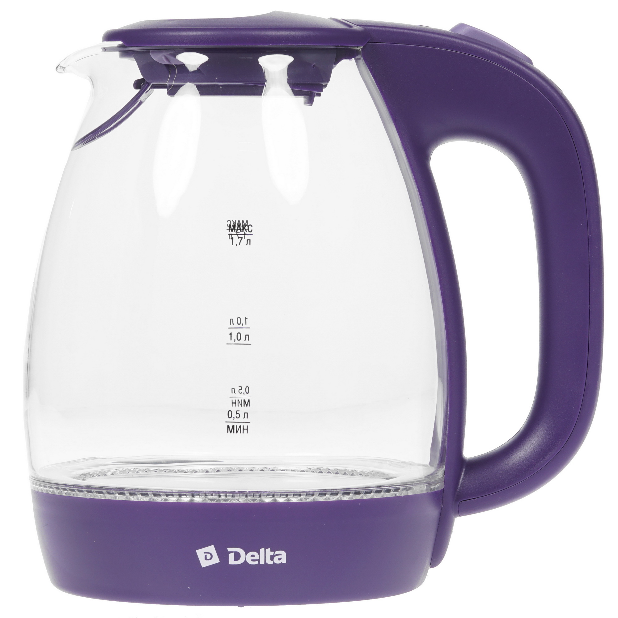 7999511 Электрочайник Delta DL-1203 фиолетовый STDN-0141923