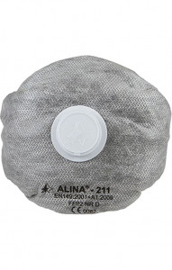 5030061 Респиратор с клапаном выдоха Алина®-211 FFP2 NR D  Средства защиты органов дыхания  размер