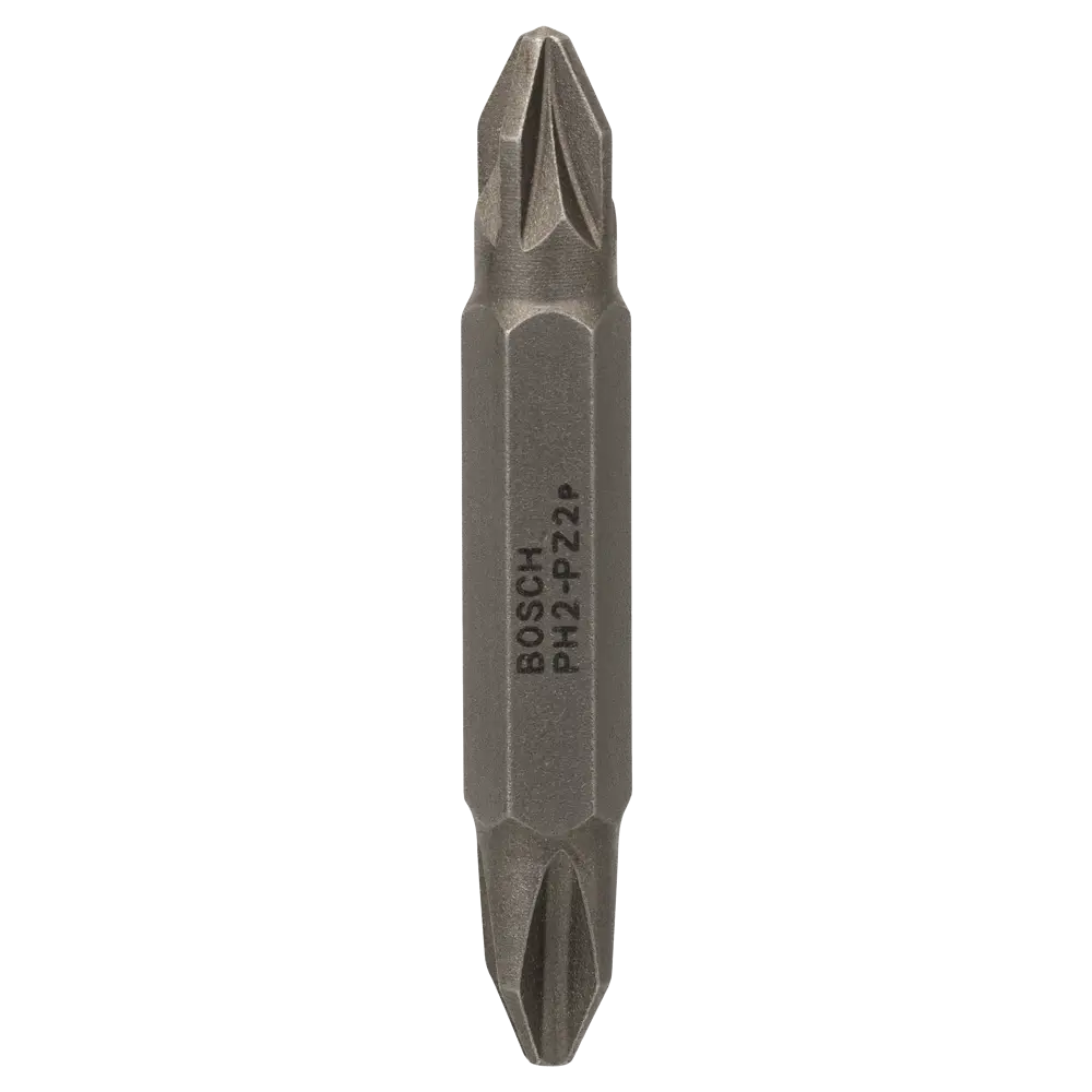 Бита ударная двусторонняя Bosch 2607001743 PH2/PZ2, 45 мм BOSCH PROFESSIONAL STLM-2045167