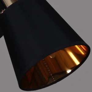 92059130 Настенный светильник Illumico Il6116-1wou-79 bk gd abelie цвет черный STLM-1502954
