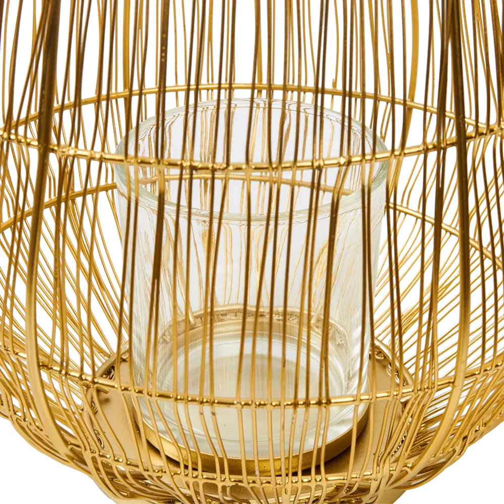 Подсвечник для свечи Atmosphera 18x19 см золотой STLM-2187897 - Вид №1