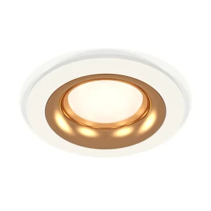 Комплект точечных светильников встраиваемых светодиодных Ambrella light Xc7621005 2 м² под отверстие 8 см цвет белый