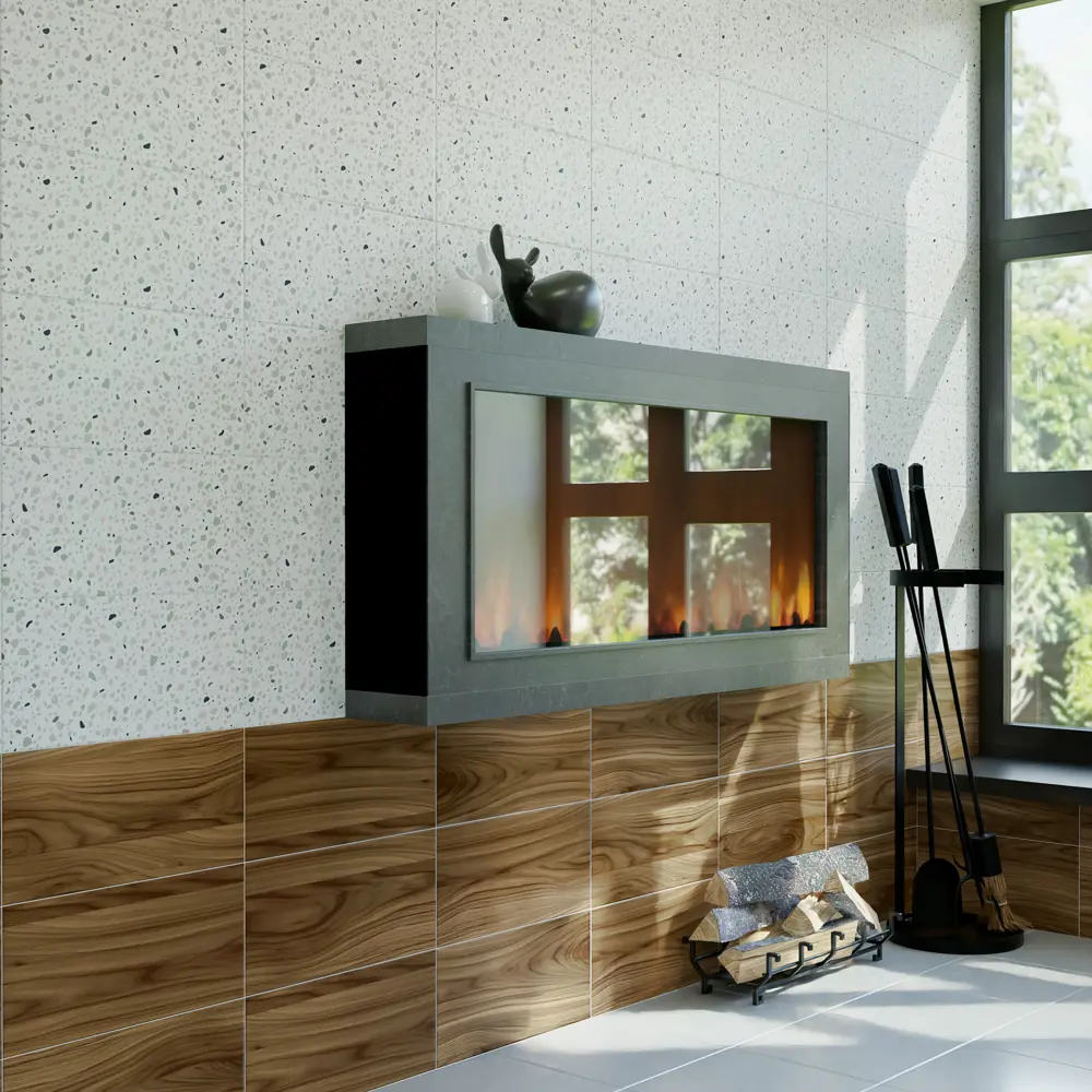 KREAFORTA Mersey - настенная плитка с эффектом терраццо 20×40 см 89405718 STLM-1566927