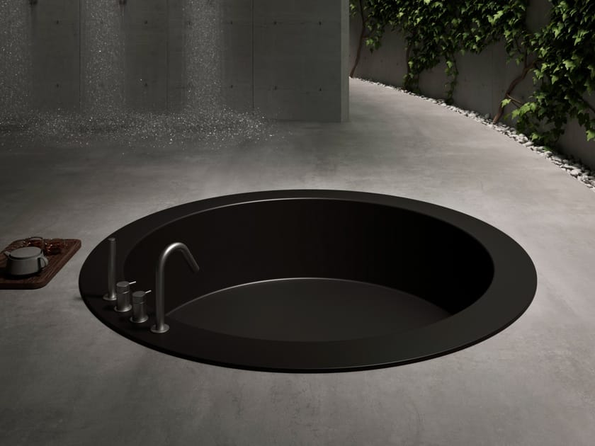 Круглая встраиваемая ванна Corian® Rexa уникальный ARCH-00146820