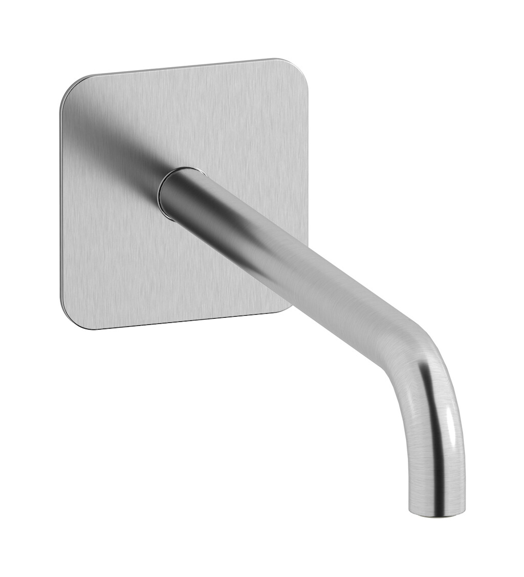 Настенный длинный излив WE ARE IB rx322ss_22 Brushed Nickel Reflex