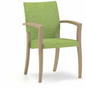 PIAVAL Штабелируемый тканевый стул с подлокотниками Theorema | health & care 44-14/5