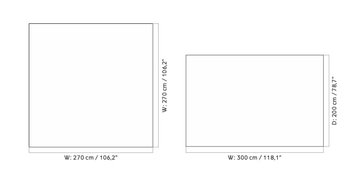 Ковер из шерсти и хлопка Audo Copenhagen DUOMO ARCH-00071794 - Вид №10