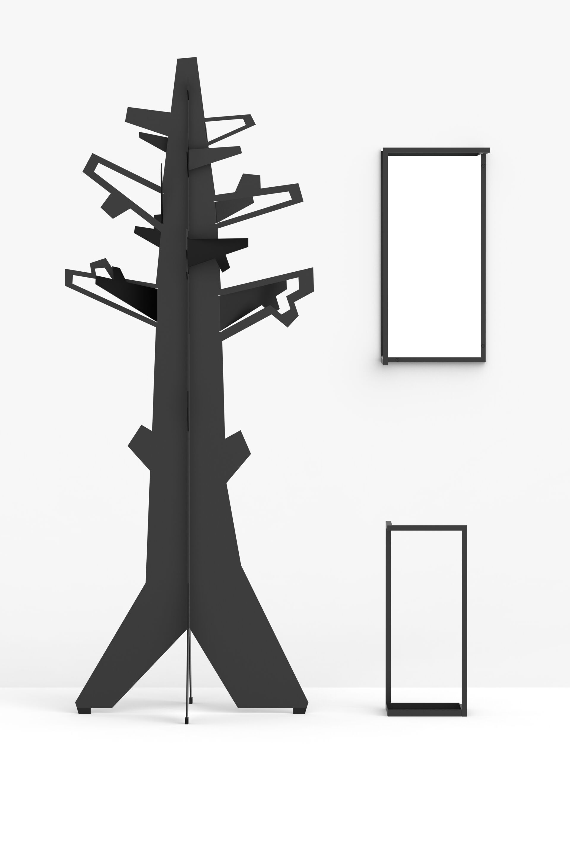 Напольная подставка для зонтов из стали с порошковым покрытием FUNCTIONALS рамка ARCH-00123321 - Вид №6