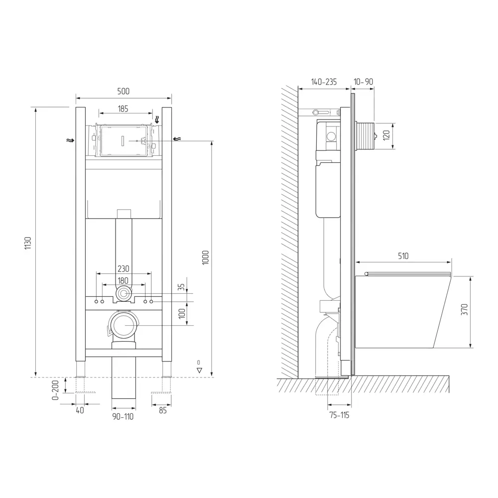 Santreyd Подвесной унитаз с системой Tornado и микролифтом 89264216 Olibau STLM-1362606 - Вид №5