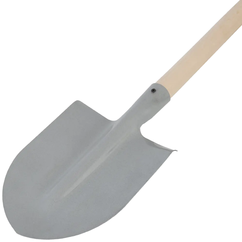 Лопата штыковая остроугольная 130 см сталь, с черенком 14363654 STLM-2005809 Santreyd  - Вид №1