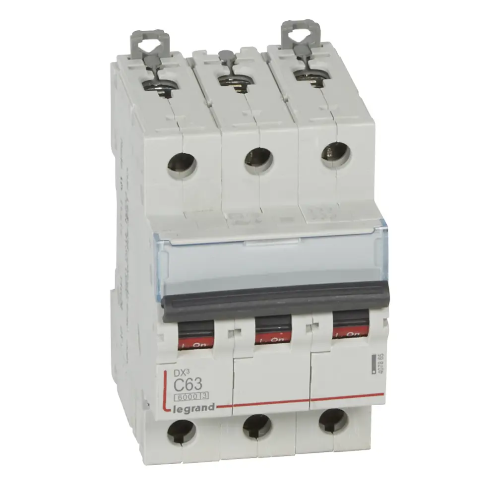Автоматический выключатель Legrand DX3 3P С63A 10 кА 82153290 STLM-2203589 