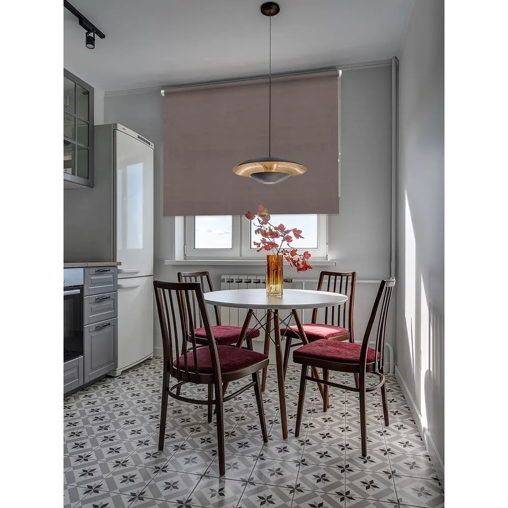 Штора рулонная Inspire Шантунг 160х175 см цвет коричневый 82038555 STLM-2043649  - Вид №5