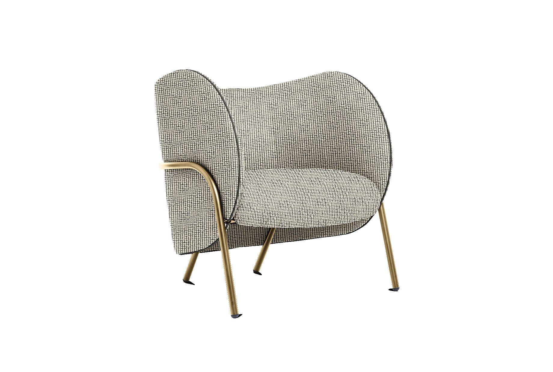 Тканевое кресло с подлокотниками SP01 Royce ARCH-00062870 - Вид №12