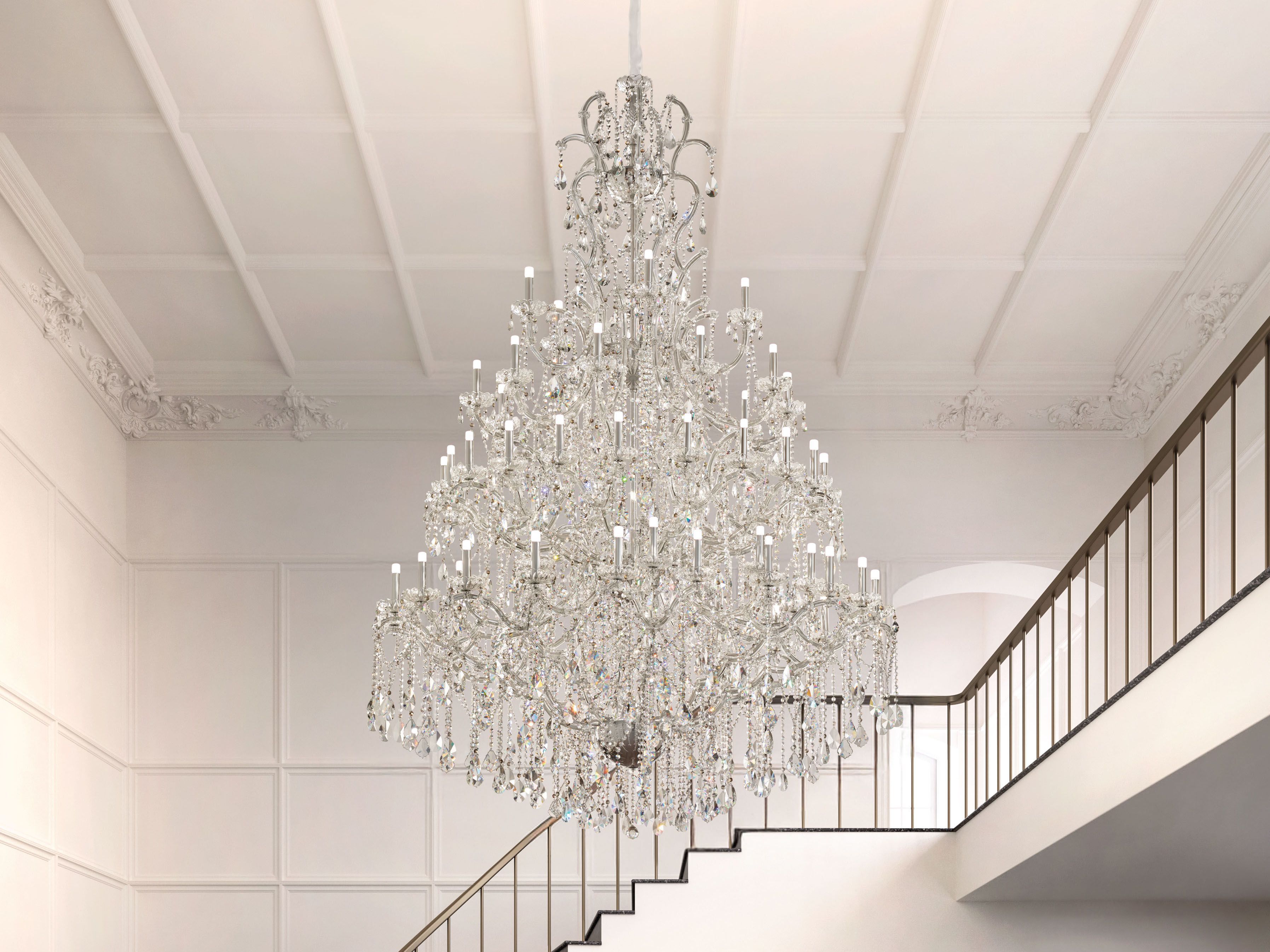 Подвесной светильник с кристаллами Masiero Aqaba ARCH-00115086 - Вид №1