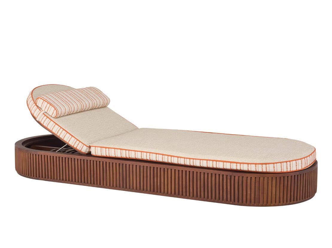 Садовая кровать с откидной спинкой из тикового дерева Il Giardino di Legno хлебные палочки ARCH-00090834