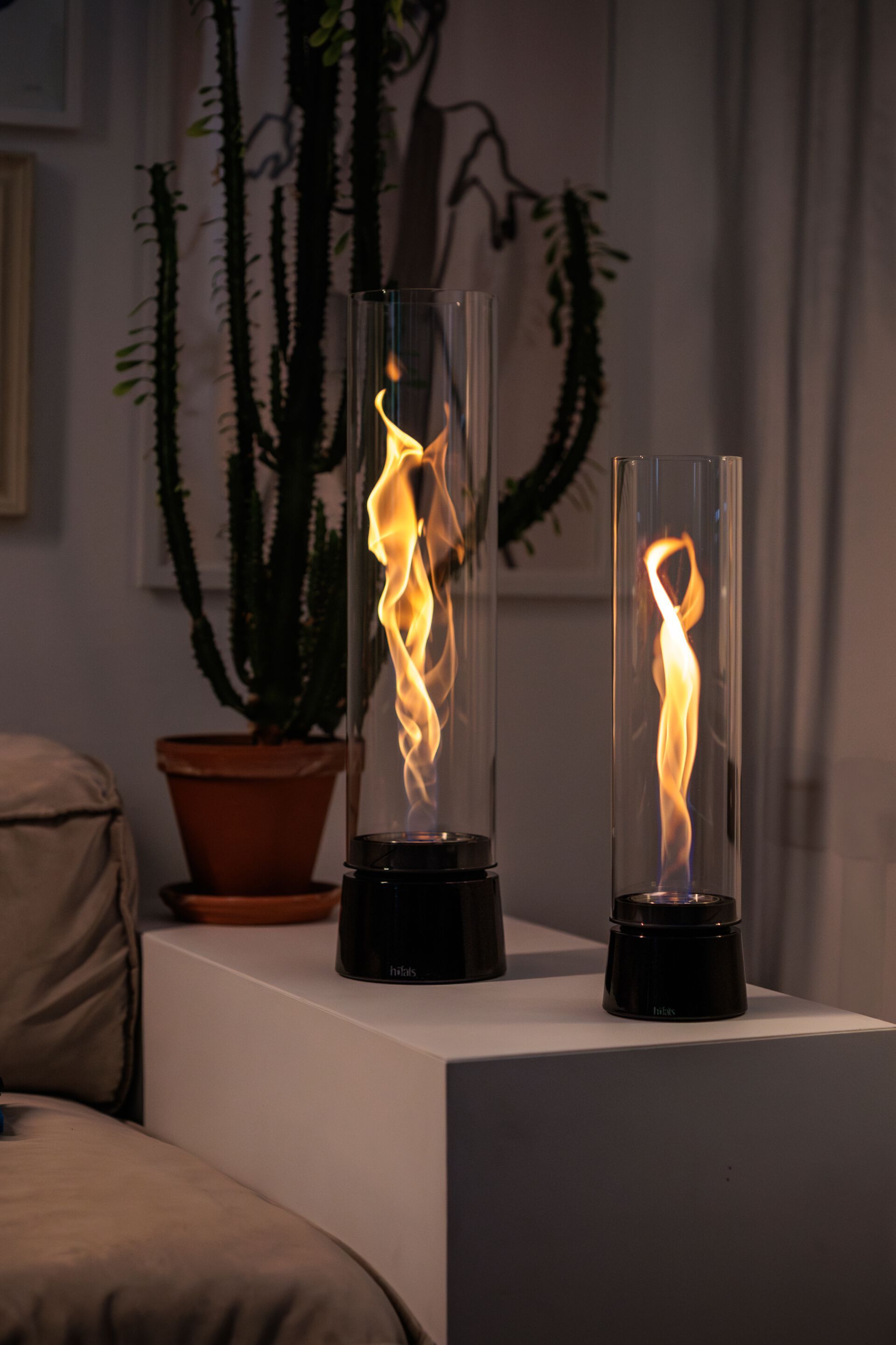 Отдельно стоящий камин из боросиликатного стекла на биоэтаноле höfats Spin ARCH-00099212 - Вид №3