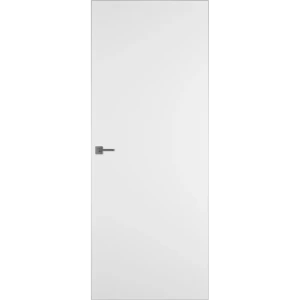 Дверь межкомнатная глухая без замка и петель в комплекте Invisible 90x200 см обратное открывание левое цвет белый 89367202 STLM-2099413