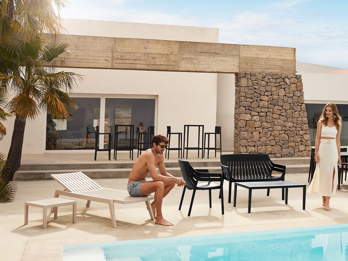 Низкий садовый столик Vondom Spritz ARCH-00067268 - Вид №2