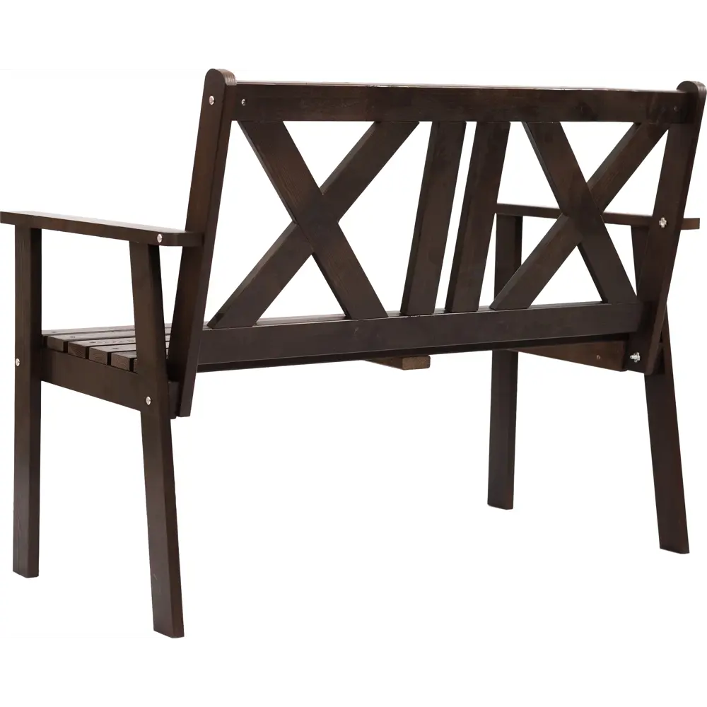 Скамья Копенгаген 115x86 см цвет венге Santreyd STLM-2047541 - Вид №4