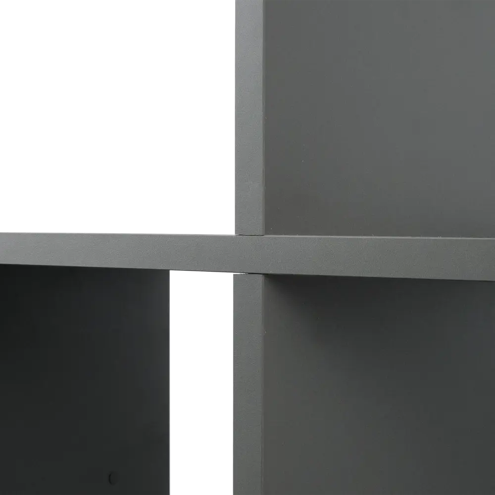 Стеллаж КУБ 6 секций 105х105х32 см ЛДСП цвет графит 82480981 STLM-2200530 Santreyd  - Вид №2