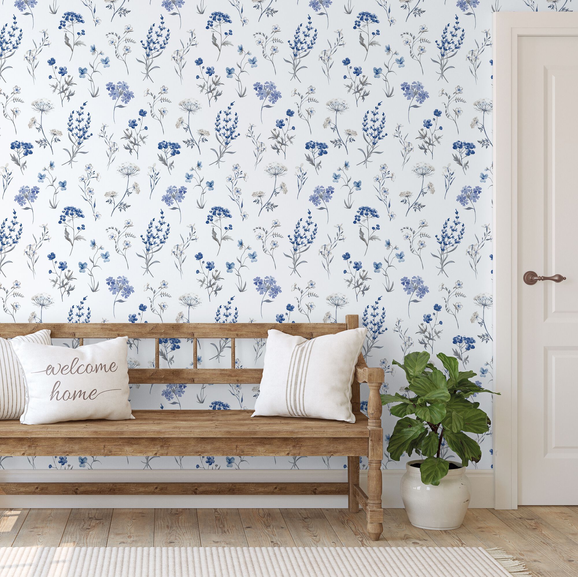 Обои с цветочными мотивами ICH Hana ARCH-00060028 - Вид №2