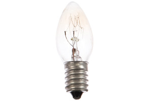 15992935 Электрическая лампа накаливания для ночников 7/P/CL/E14 прозрачная 220V 7W Е14 13912 Camelion