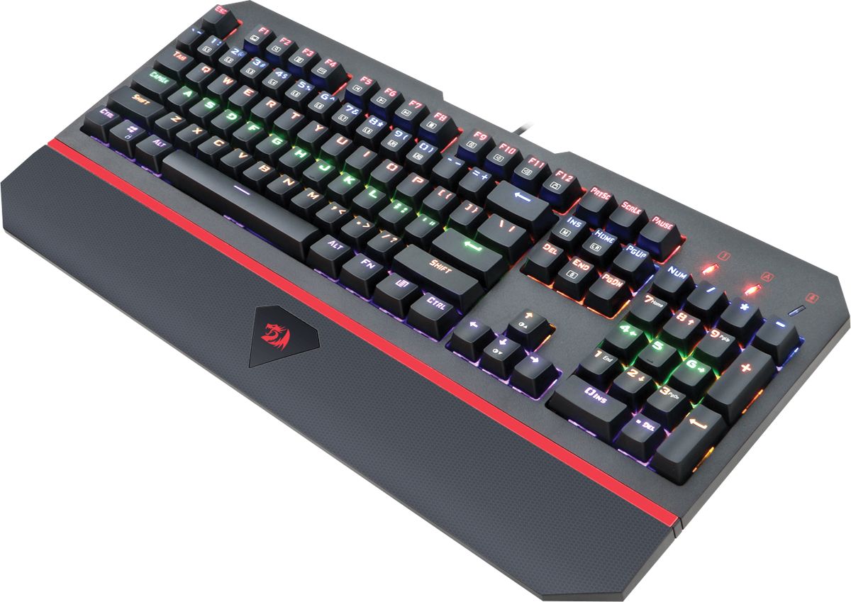 74861 механическая клавиатура andromeda ru,подсветка,full anti-ghost Redragon Santreyd  - Вид №1