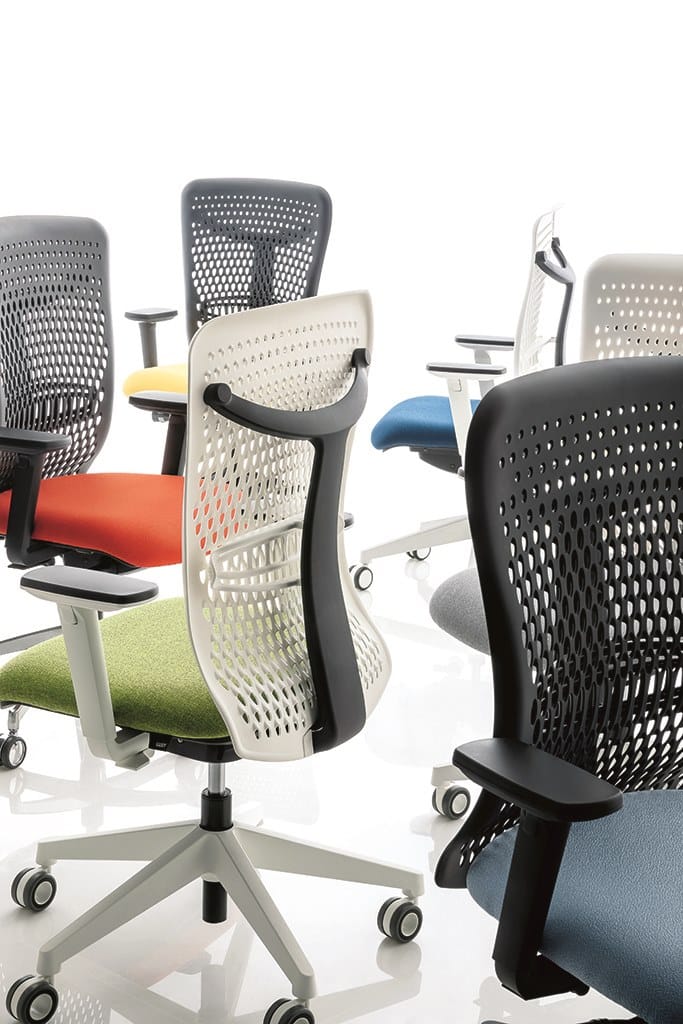 Регулируемое по высоте офисное кресло с колесами и подлокотниками Luxy SmartBack ARCH-00137162 - Вид №6