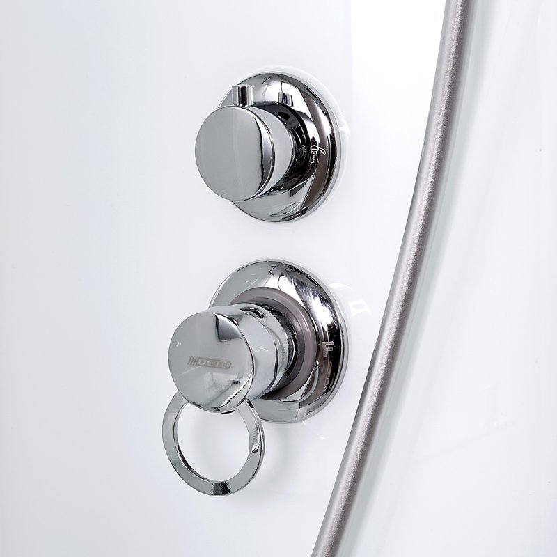 L 901 с гидромассажем Душевая кабина DETO Серия L ЕМ4510 N LED с гм. - Вид №15