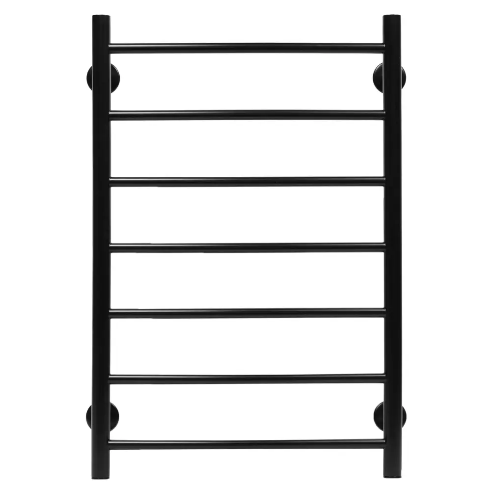 Полотенцесушитель водяной лесенка Royal Thermo Classic 50x80 см нижняя подводка 1" нержавеющая сталь цвет черный STLM-2026997 - Вид №1