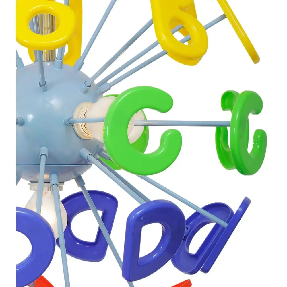 Люстра Улыбка 5xE14х40 Вт, металл/пластик, цвет мультиколор MW-Light STLM-2156879 - Вид №4