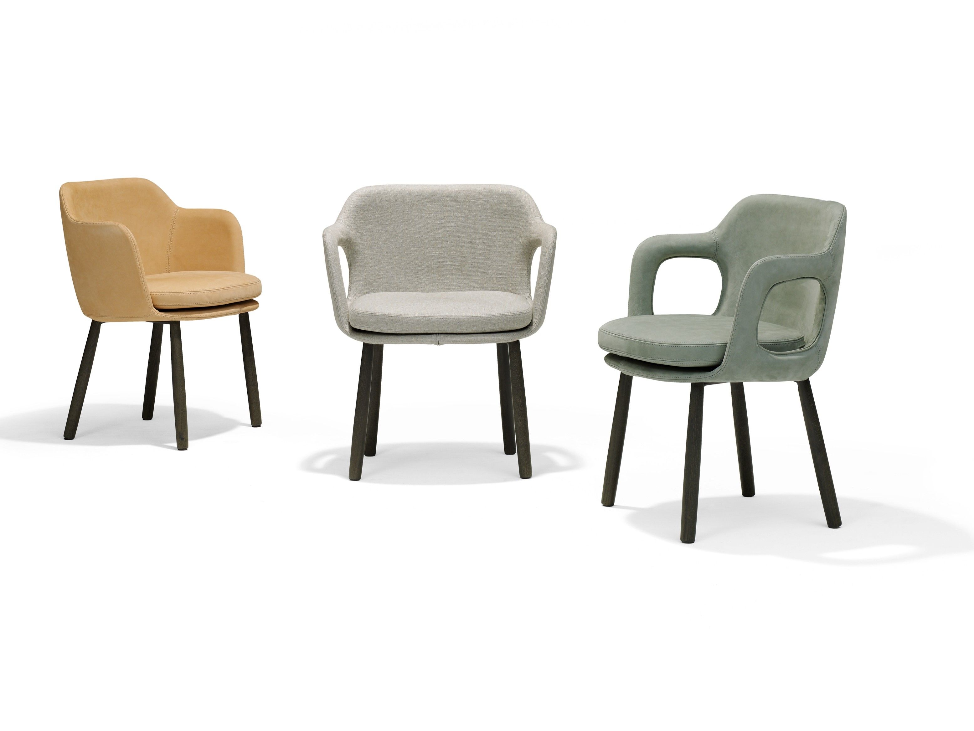 Мягкий тканевый стул с подлокотниками Linteloo Heath ARCH-00067123 - Вид №3