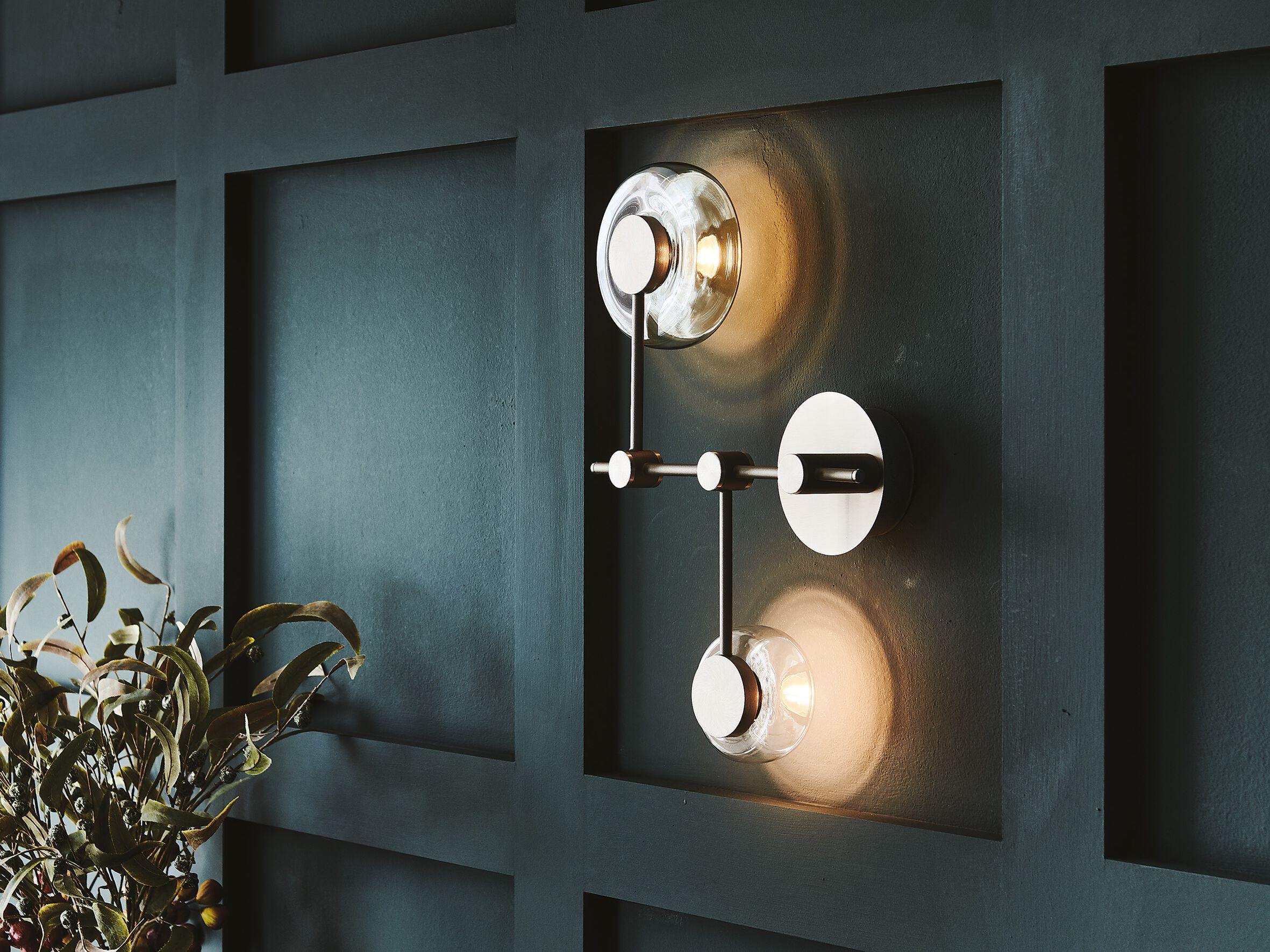 Настенный светильник из боросиликатного стекла Cattelan italia Circuit ARCH-00050609