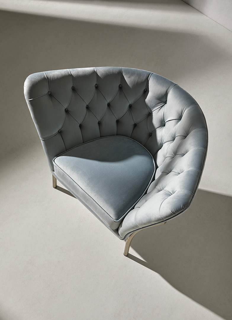 Кресло с канавкой Flute А5020 Coleccion Alexandra  - Вид №8