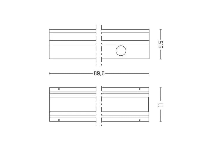 Утопленный стеклянный светодиодный наружный прожектор [LND] общие ARCH-00102570 - Вид №22