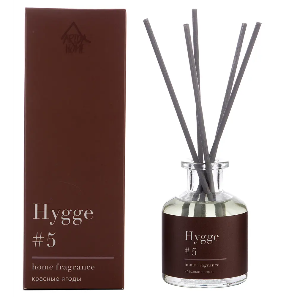 ARIDA HOME Диффузор Hygge #5 с ароматом красных ягод для уютной атмосферы 89144895 STLM-0079074