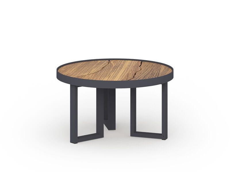 Круглый журнальный столик из тикового дерева MAMAGREEN Munia ARCH-00055548 - Вид №1